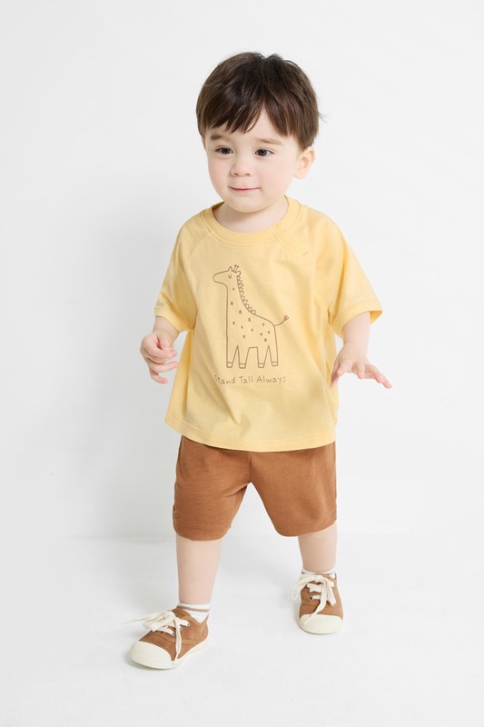 竹節棉短褲-Baby