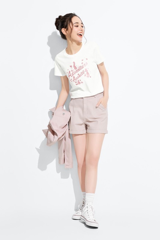 迪士尼系列印花T恤-35-女