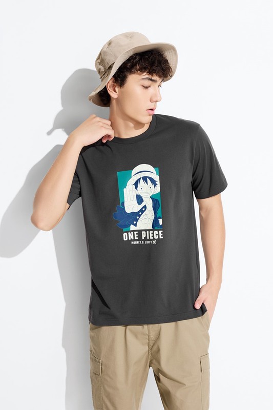 航海王印花T恤-02-男