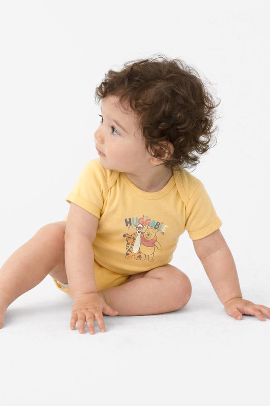 迪士尼系列純棉羅紋包臀衣-Baby