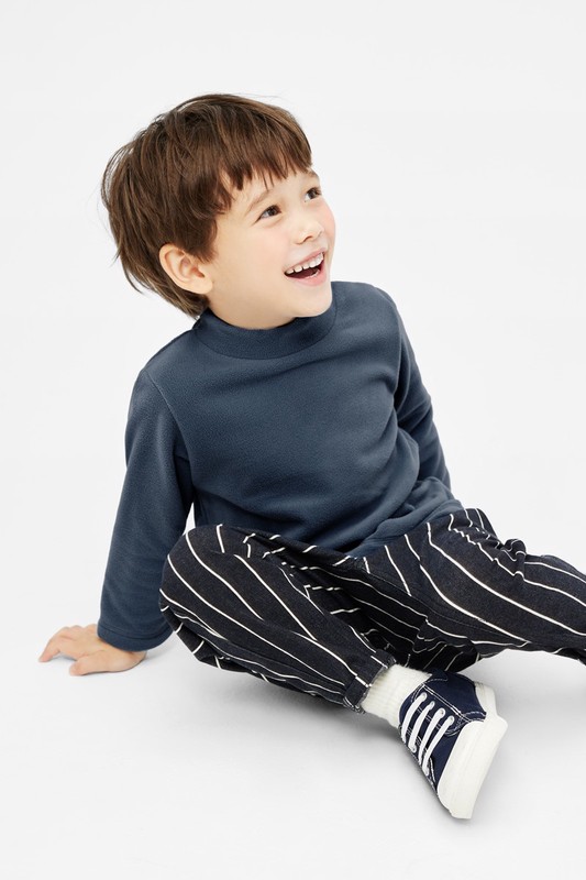 Fleece立領上衣-童