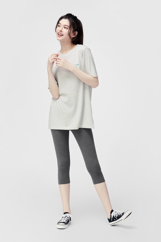 彈力七分內搭褲-女