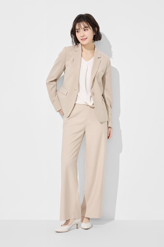 彈性西裝外套-女