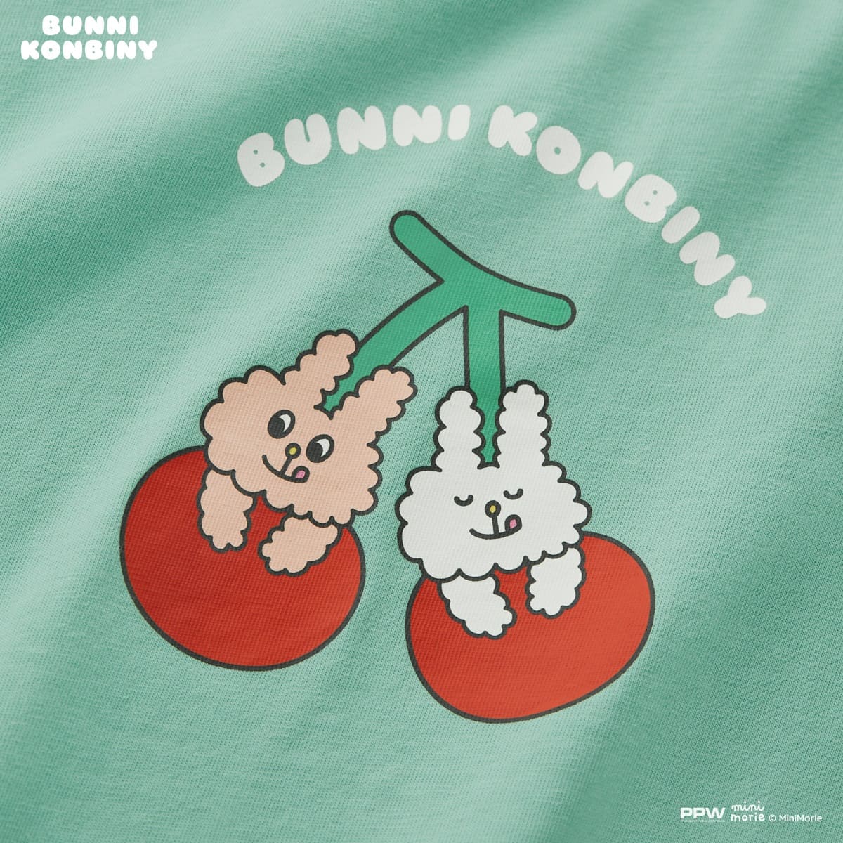 超可愛 Bunni Konbiny 圖TEE，新登場